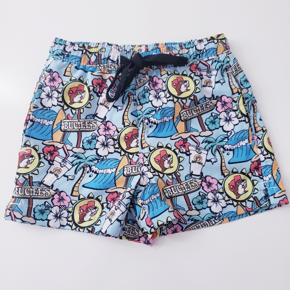Buc-ees Iconic Boys Swim Trunks